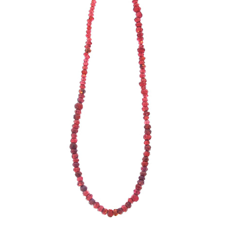 Garnet Healing Stone Necklace