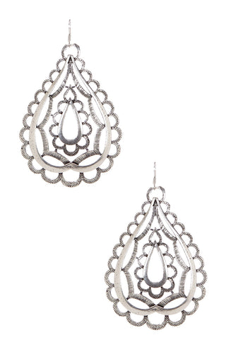 Flower Drop Earrings