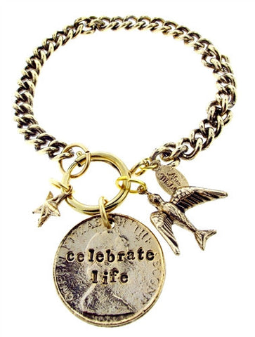 Celebrate Life Charm Bracelet