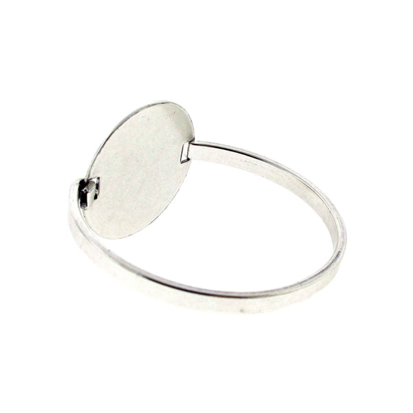 1&5/16" Bangle with Circle Plate