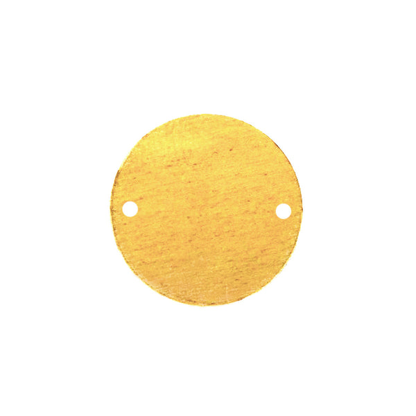 3/4" Brass Circle Plate