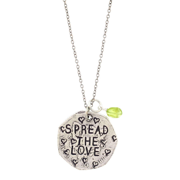 'Spread The Love' Peridot Necklace