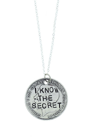 'I Know The Secret' Necklace