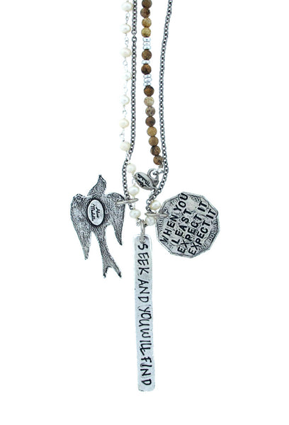 Never Say Never Convertible Necklace