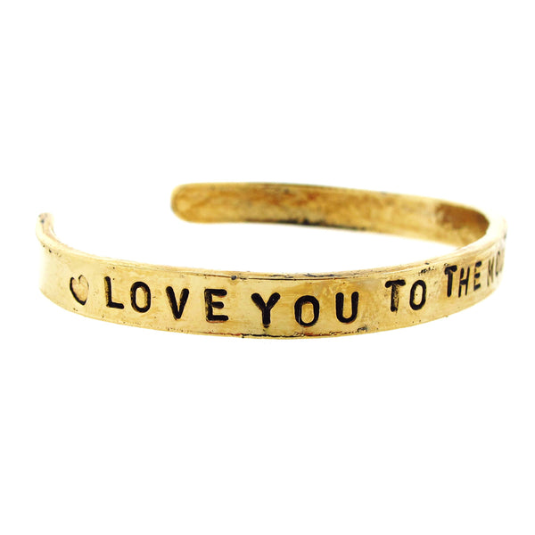 'Love You to the Moon and Back' Cuff