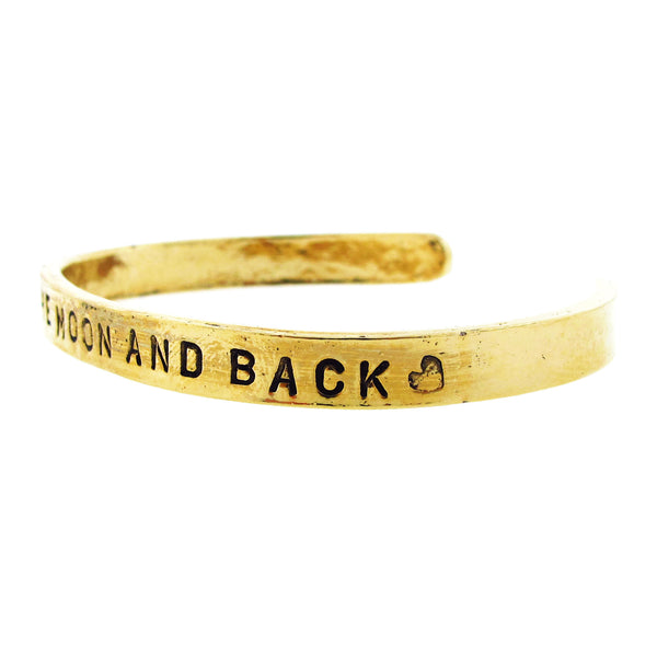 'Love You to the Moon and Back' Cuff