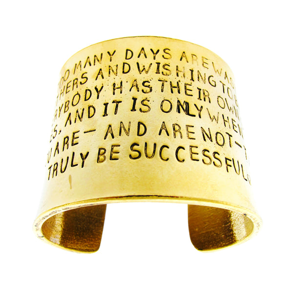 'Be Confident' Cuff