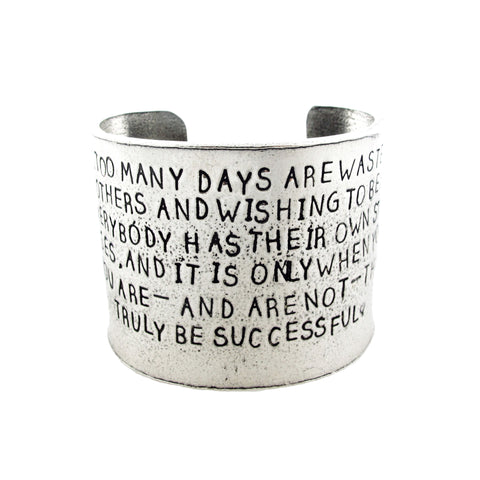 'Be Confident' Cuff
