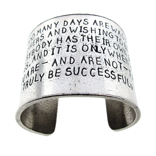 'Be Confident' Cuff