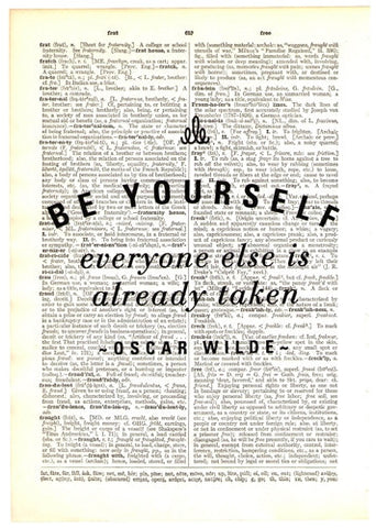 Be Yourself Art Print
