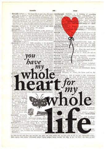 You Have My Whole Heart Art Print