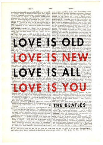 Love Is You Art Print