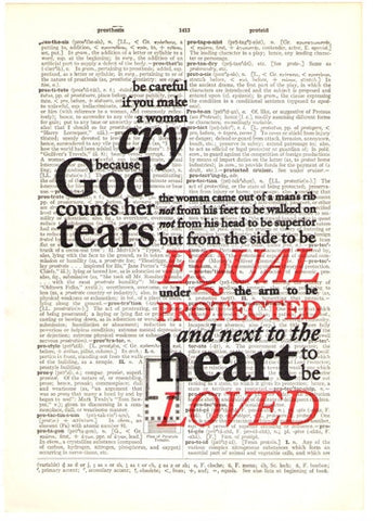 Be Careful Art Print