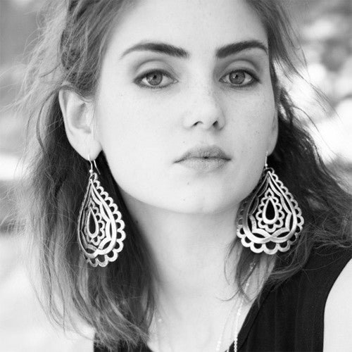Flower Drop Earrings