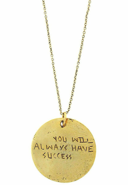 "You Will Always Have Success" Rune Necklace