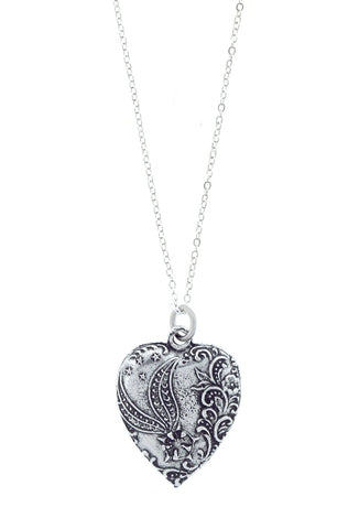 Good Luck Heart Necklace
