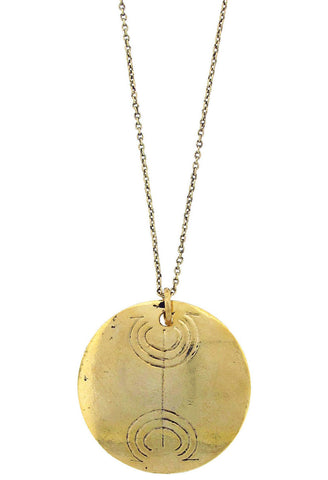 "To Give Strength And Courage" Rune Necklace