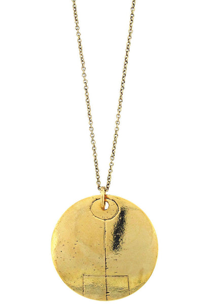"Love Charm Attracts The Love Of The Person You Most Desire" Rune Necklace