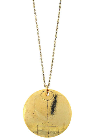 "Love Charm Attracts The Love Of The Person You Most Desire" Rune Necklace