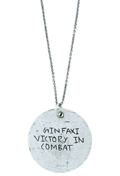 'Gin Faxi Victory In Combat' Rune Necklace