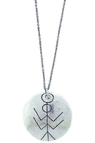 "Protection Power And Power" Rune Necklace