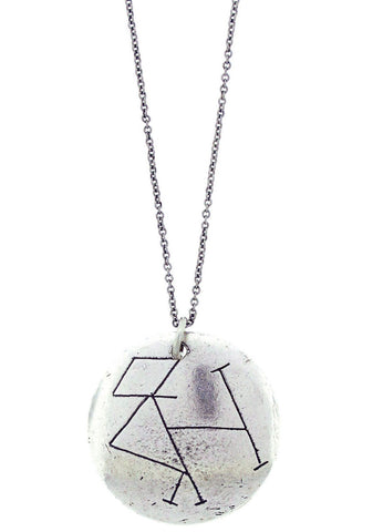 "Symbol For Thor God Of Strength, Force, And Drive" Rune Necklace
