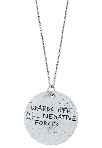 "Wards Off All Negative Forces" Rune Necklace