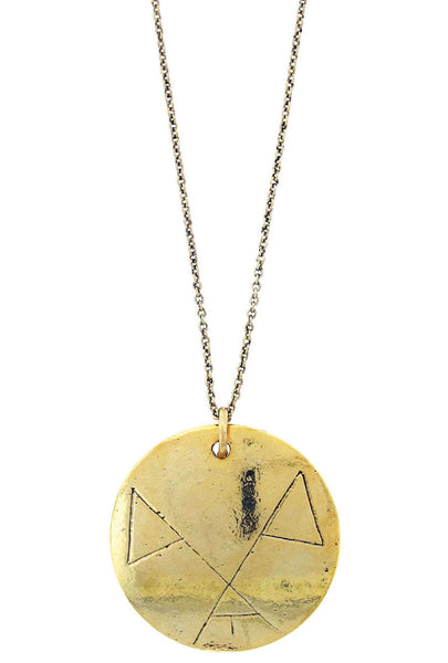 'Your House Will Always Prosper' Rune Necklace