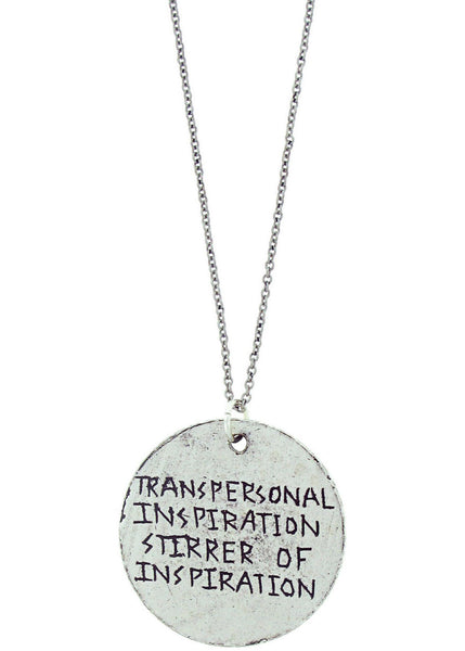 'Transpersonal Inspiration Stirrer Of Inspiration' Rune Necklace