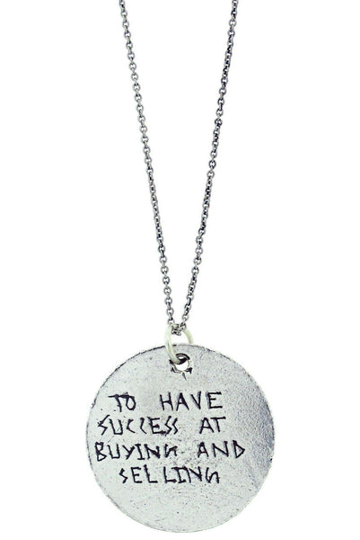 'To Have Success At Buying And Selling' Rune Necklace