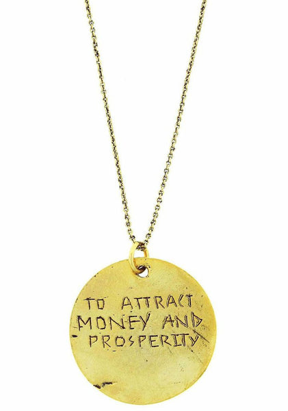 "To Attract Money And Prosperity" Rune Necklace