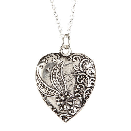 Good Luck Heart Necklace
