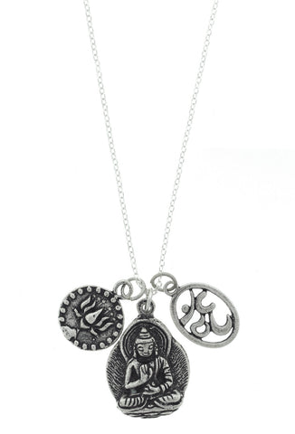 Buddha/Ohm Necklace