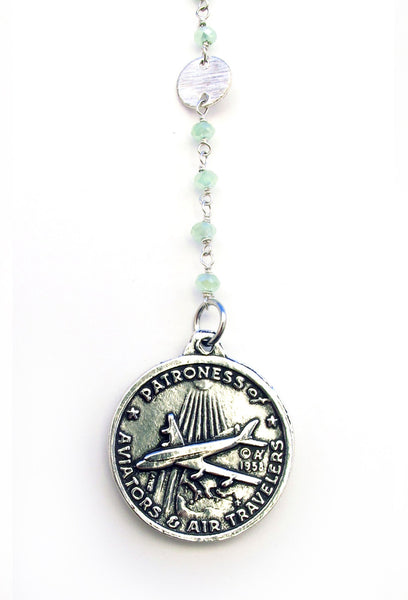Lady of Loretto Rosary Necklace