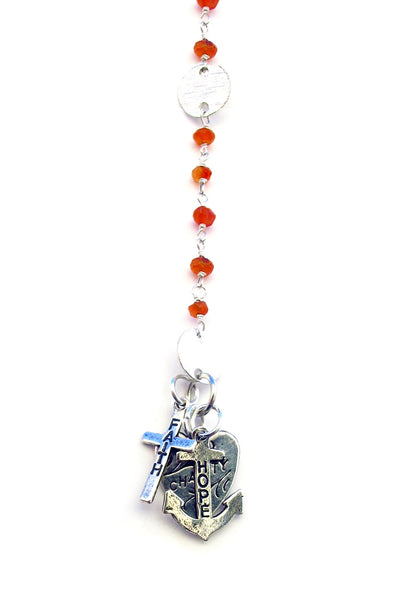 Charity Rosary Necklace