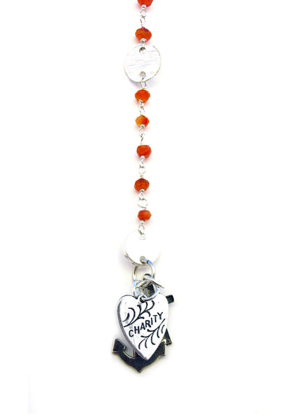 Charity Rosary Necklace