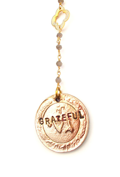 Grateful Rosary Necklace