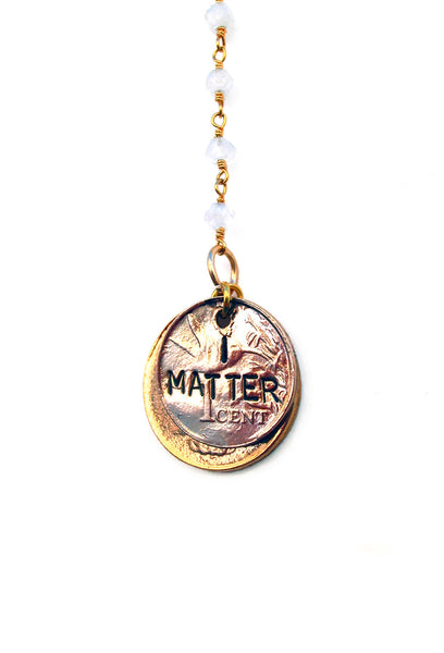 Look Within You Rosary Necklace