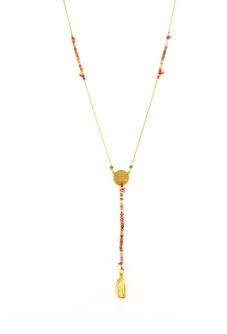 Everything Happens For A Reason Rosary Necklace