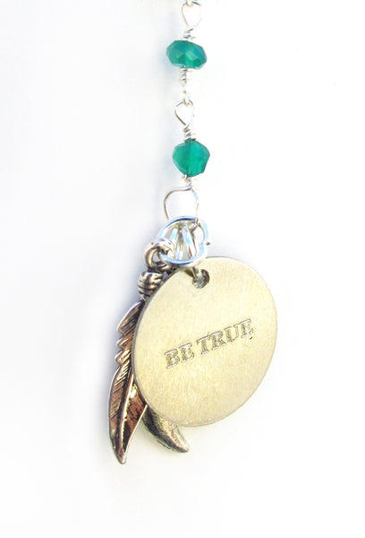 Be True To You Rosary Necklace