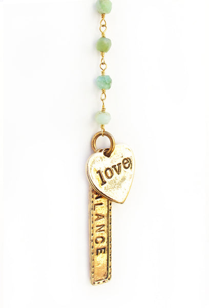 Believe Rosary Necklace