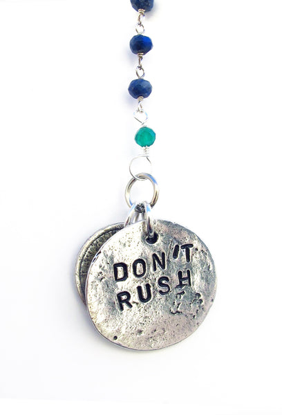 Breathe Rosary Necklace