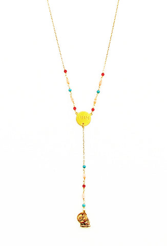 Ohm Rosary Necklace