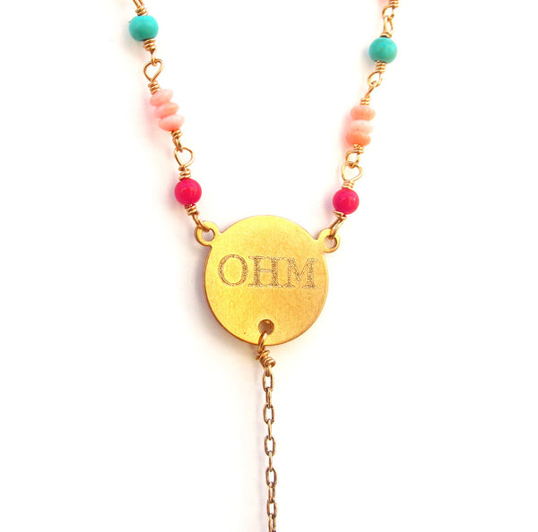 Ohm Rosary Necklace
