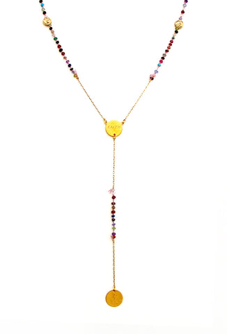 Faith & Balance Rosary Necklace