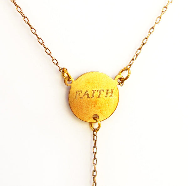 Faith & Balance Rosary Necklace
