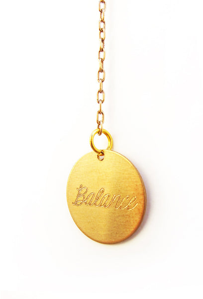Faith & Balance Rosary Necklace