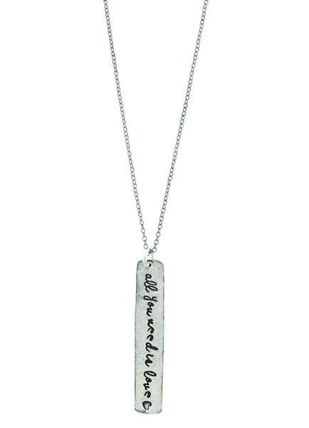 'All You Need Is Love ♡' Necklace