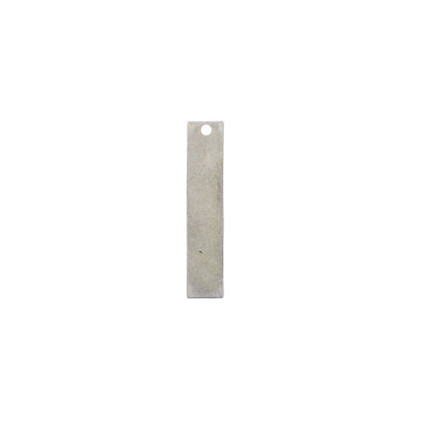 1&1/4"x1/4" Brass & Silver Nickel Narrow Bar