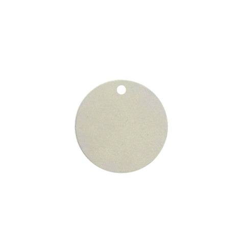 5/8" Silver Nickel Circle Plate
